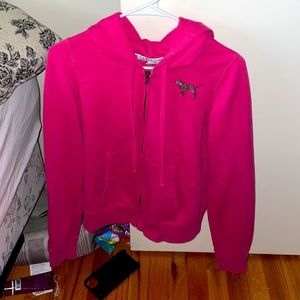 Size medium Victoria secret zip up